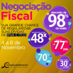 Negociação Fiscal começa dia 4 de novembro para IPVA e ITCD
