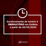 Escalonamento será obrigatório e terá fiscalização rígida em Goiânia
